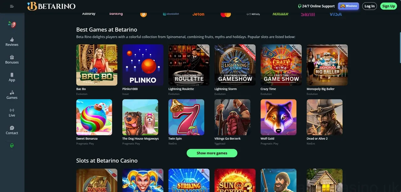 Betarino Casino Casino